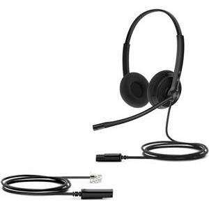 Yealink YHS34 Lite Dual Headset kabelgebunden QD zu RJ12