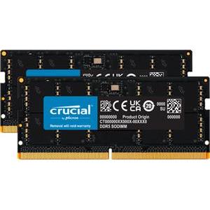 Crucial - DDR5 - kit - 32 GB: 2 x 16 GB - SO-DIMM 262-pin - 5600 MHz / PC5-44800