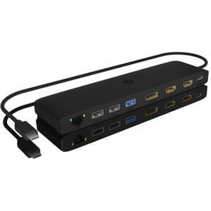 NB ACC ICY BOX Docking DK2116-C USB-C Black