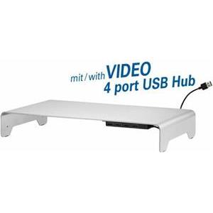 Transmedia Monitor Laptop Stand, USB Hub