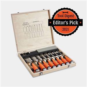 VonHaus 10-piece wood chisel set