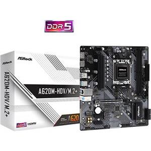 ASRock A620M-HDV/M.2+ - motherboard - micro ATX - Socket AM5 - AMD A620