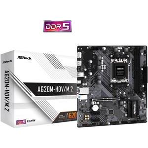 ASRock A620M-HDV/M.2 - motherboard - micro ATX - Socket AM5 - AMD A620