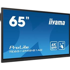 iiyama ProLite TE6512MIS-B1AG 65 Class (64.5 viewable) LED-backlit LCD display - 4K - for digital signage / interactive communication