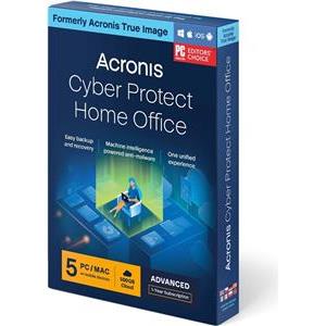 Acronis Cyber Protect Home Office Advanced incl. 500 GB Acronis Cloud Storage - ESD - Subscription License - 1 year - 5 computers