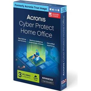 Acronis Cyber Protect Home Office Advanced incl. 500 GB Acronis Cloud Storage - ESD - Subscription License - 1 year - 3 computers
