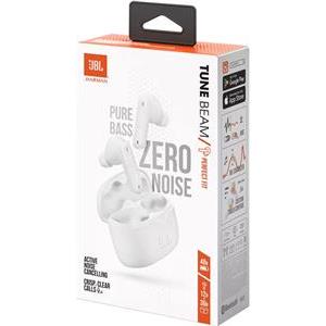 JBL Tune Beam, In-ear slušalice s mikrofonom, IPX2, bijele