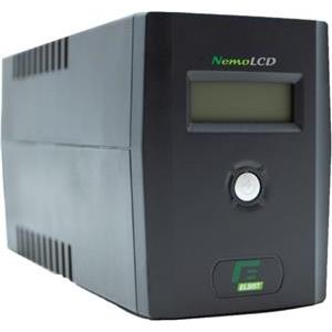 Elsist UPS NemoLCD 160 1600VA/600W, Line-Interactive, USB, RJ11/RJ45, 2×IEC, 2×Schuko, 2×7Ah, 10min. autonomija