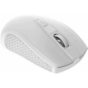 CANYON MW-7, 2.4Ghz wireless mouse, 6 buttons, DPI 800/1200/1600, with 1 AA battery ,size 110*60*37mm,58g,white