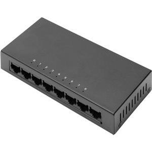 DIGITUS DN-80069 - switch - metall housing - 8 ports - unmanaged