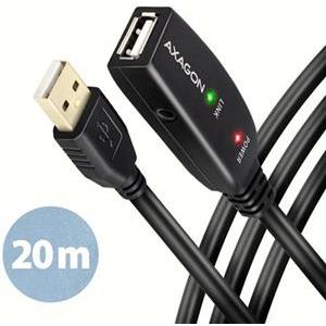 CC USB AM 2.0 -> USB AF, Aktivni produžni, 20m, ADR-220, AXA