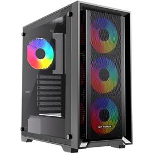 BIT FORCE Mid Tower ARGB Gaming PC kućište VOLTRON RGB-4