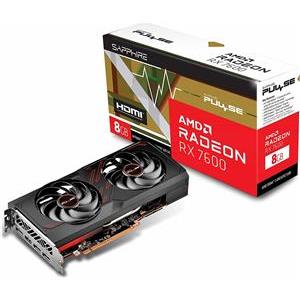 Sapphire Radeon RX 7600 Pulse 8GB OC