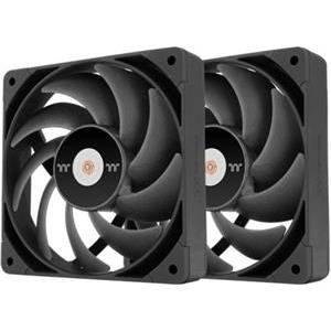 120mm Thermaltake TOUGHFAN 12 Pro PC Cooling Fan 2 Pack Black