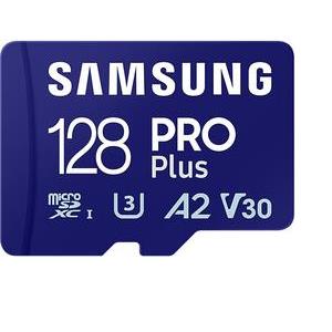 Samsung PRO Plus 128GB microSD UHS-I U3 Full HD 4K UHD 180MB/s Read 130MB/s Write Memory - Micro SD