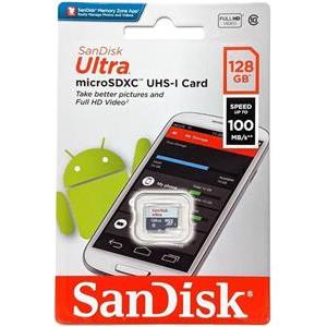 SanDisk Ultra microSDXC 128GB Android 100MB/s UHS-I