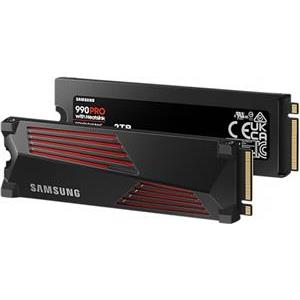 2 TB SSD Samsung 990 Pro M.2 NVMe Heatsink (MZ-V9P2T0GW)