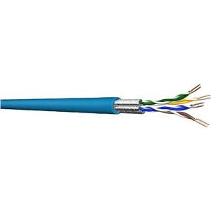 U/UTP kabel Cat.6 4x2xAWG23/1 solid Cu, LSZH, plavi, pak. 305m cijena po metru- mogucnost kupnje samo cijelog koluta 305m