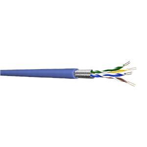 U/FTP kabel Cat.6 4x2xAWG23/1 solid Cu, LSZH, plavi, pak. 305m cijena po metru- mogucnost kupnje samo cijelog koluta 305m