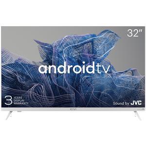 32', HD, Google Android TV, White, 1366x768, 60 Hz, Sound by JVC, 2x8W, 33 kWh/1000h , BT5, HDMI ports 3, 24 months