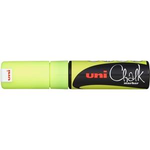Marker Uni pwe-8k kreda fl. žuti