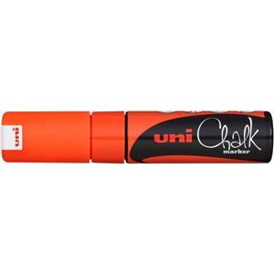 Marker Uni pwe-8k kreda fl. narančasti