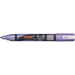 Marker Uni pwe-5m kreda metallic ljubičasti(n)