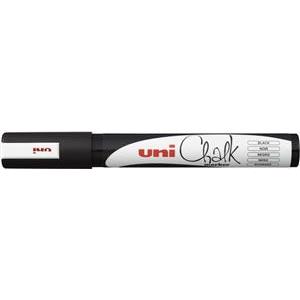 Marker Uni pwe-5m kreda crni