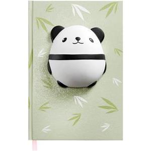 Bilježnica squishy Miquelrius panda A5 80g 80L čista Back2Fun MR1648