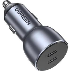 Ugreen car charger 2xUSB-C QC 3.0 40W - box.