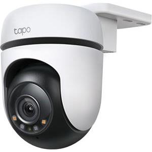 TP-Link Tapo C510W Outdoor Pan/Tilt Security Wi-Fi Camera, 2K (2304x1296),2.4 GHz,Horizontal 360o, Pan/Tilt, Color Night Vision (up to 30m), Smart Detection and Notifications(motion, people),Sound and