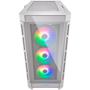 COUGAR | Duoface Pro RGB White | PC Case | Mid Tower / TG & Airflow Front Panel / 4 x ARGB Fans / TG Left Panel