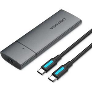 Vention M.2 NVMe SSD Enclosure (USB 3.1 Gen 2-C) Gray