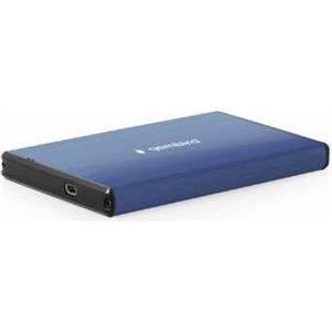 Gembird USB 3.0 2.5'' enclosure, brushed aluminum, deep-blue