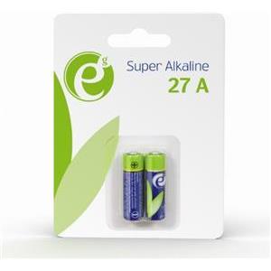 Gembird Alkaline 27A battery, 2-pack