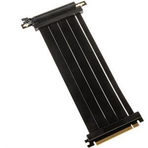 Riser cable Kolink PCIe 4.0 x16, 22cm, Black