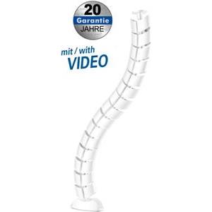 Transmedia Flexible Cable Management, White