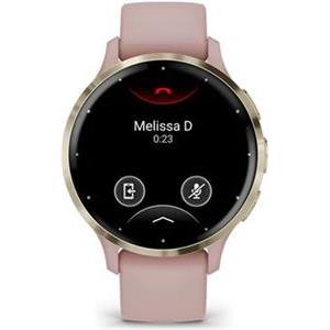 Pametni sat GARMIN Venu 3S Dust Rose Soft Gold, 010-02785-03