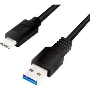 USB 3.2 Gen 1 kabel A->C M/M 2,0 m, 3A/15W, crni