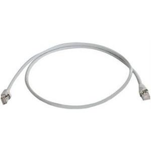F/UTP prespojni kabel Cat.5e PVC Cu, sivi, 0,5 m