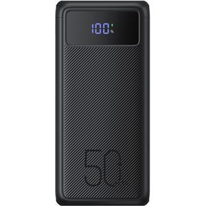 VEGER portable battery Tank Lite 50000 mAh, black.