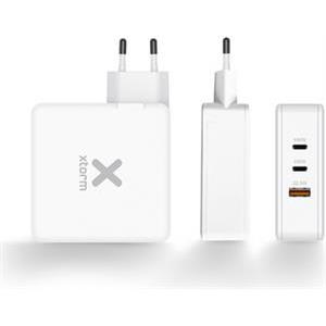 Wall charger Xtorm XAT140 Laptop, GaN, 3-port, 2x USB-C PD3.1 EPR 140W, USB-A QC 3.0