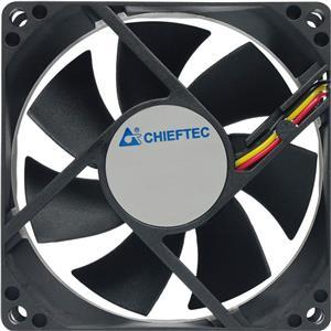 Hladnjak za kućište Chieftec AF-1225S, crni, 120×120×25mm, 1650 rpm, 28 dB