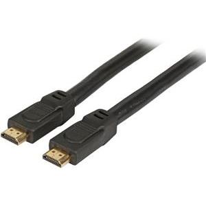HDMI 2.0 High Speed with Ethernet kabel A->A M/M 15,0m, 4K@60Hz, crni