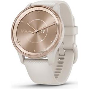 Pametni sat GARMIN Vivomove Trend, multisport, rose gold/bijeli remen, 010-02665-01