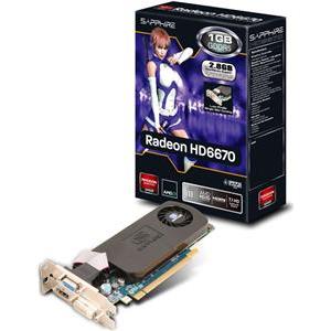 Grafička kartica Sapphire HD6670, 1GB GDDR5, Low Profile