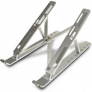 Inter-Tech NBS-200 notebook stand aluminum height adjustable foldable