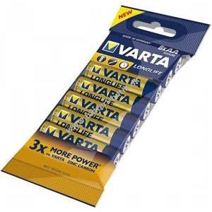 VARTA Longlife Batterie Mignon AA LR6 8er Folienverpackung