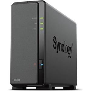 Synology DS124 NAS System 1-Bay 4 TB inkl. 4 TB Synology HDD HAT3300-4T