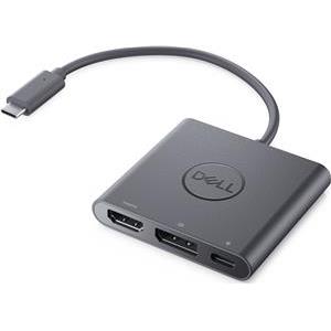 Dell Adapter USB-C to HDMI/DP with Power Pass-Through - video interface converter - DisplayPort / HDMI / USB